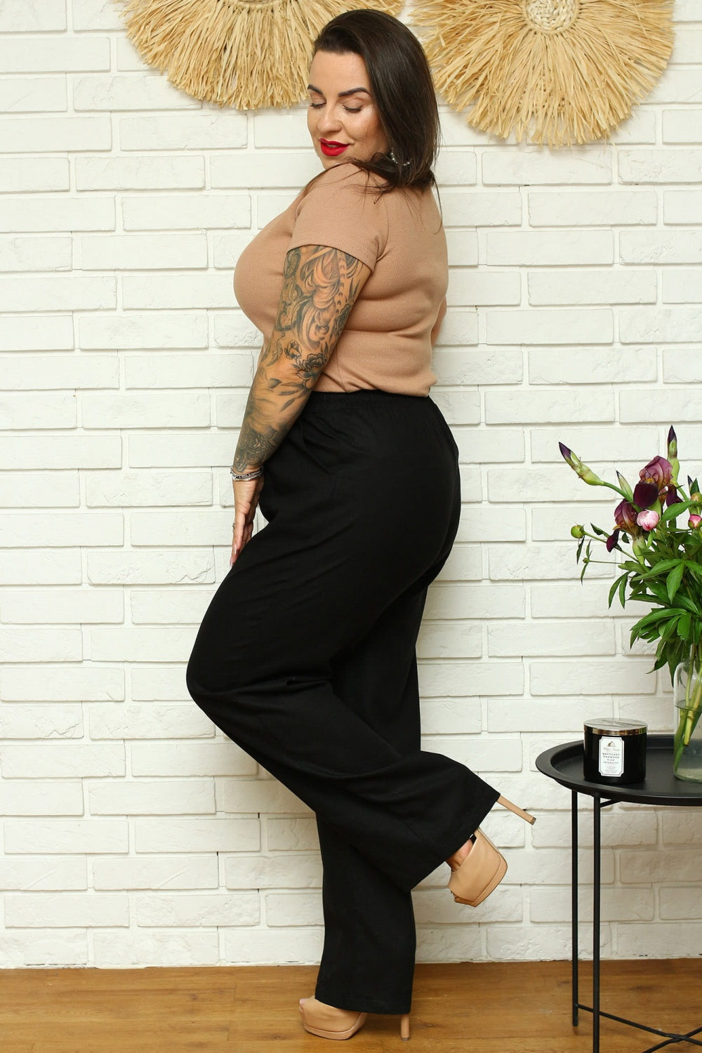 Plus size Trousers model 180478 Elsy Style Plus size Trousers