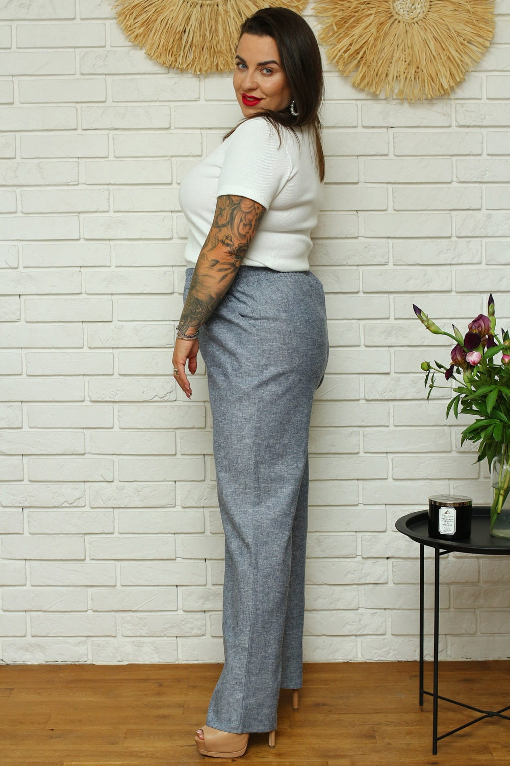 Plus size Trousers model 180481 Elsy Style Plus size Trousers