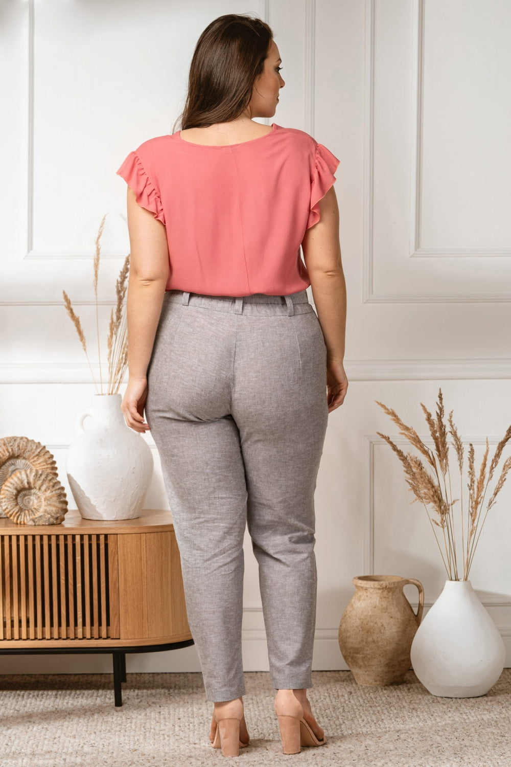 Plus size Trousers model 180482 Elsy Style Plus size Trousers