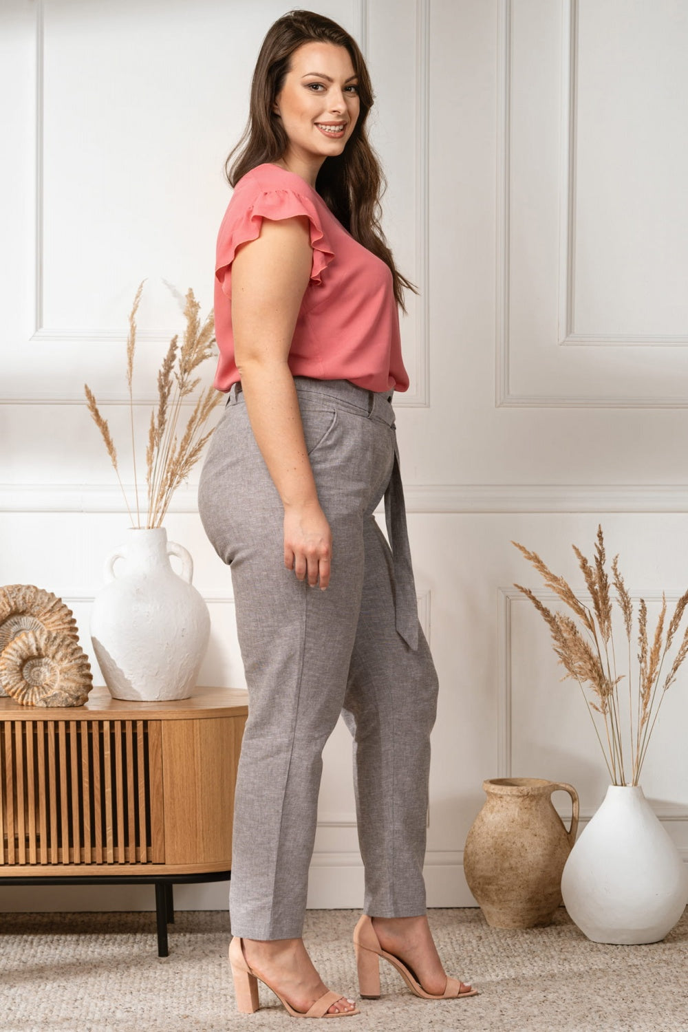 Plus size Trousers model 180482 Elsy Style Plus size Trousers