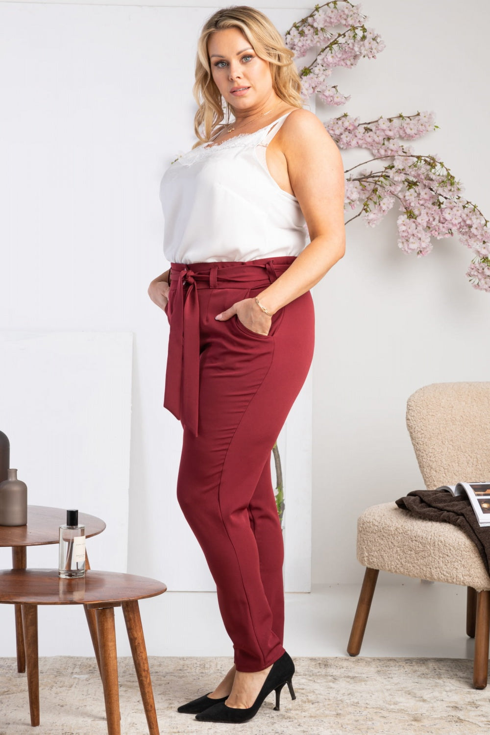 Plus size Trousers model 180489 Elsy Style Plus size Trousers