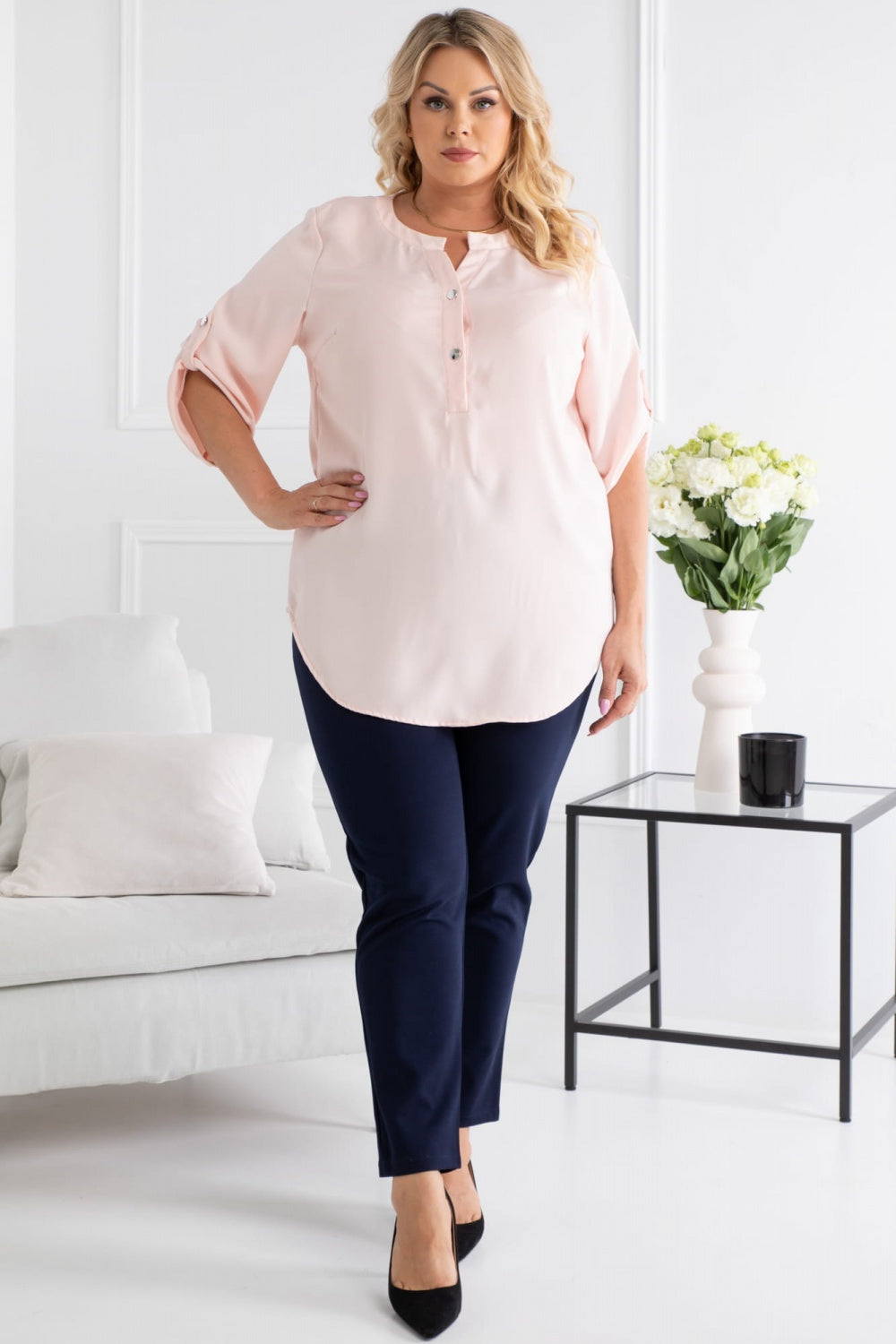 Plus size blouse model 168993 Elsy Style Plus Size Shirts, Blouses, Tunics