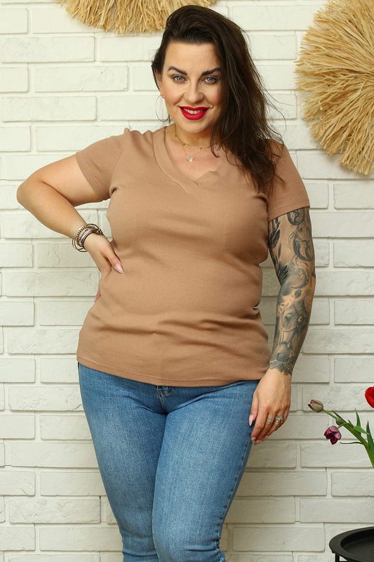 Plus size blouse model 169021 Elsy Style Plus Size Shirts, Blouses, Tunics