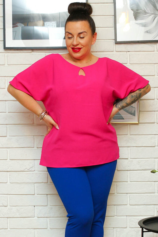 Plus size blouse model 169031 Elsy Style Plus Size Shirts, Blouses, Tunics