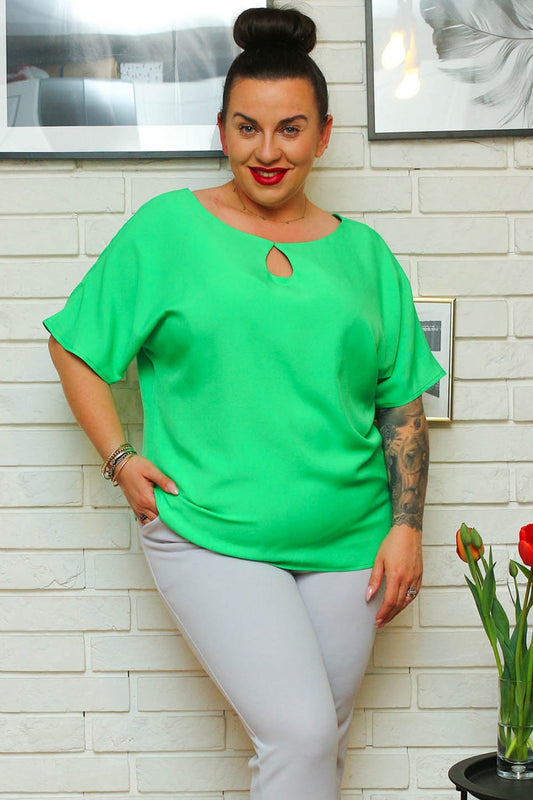 Plus size blouse model 169032 Elsy Style Plus Size Shirts, Blouses, Tunics