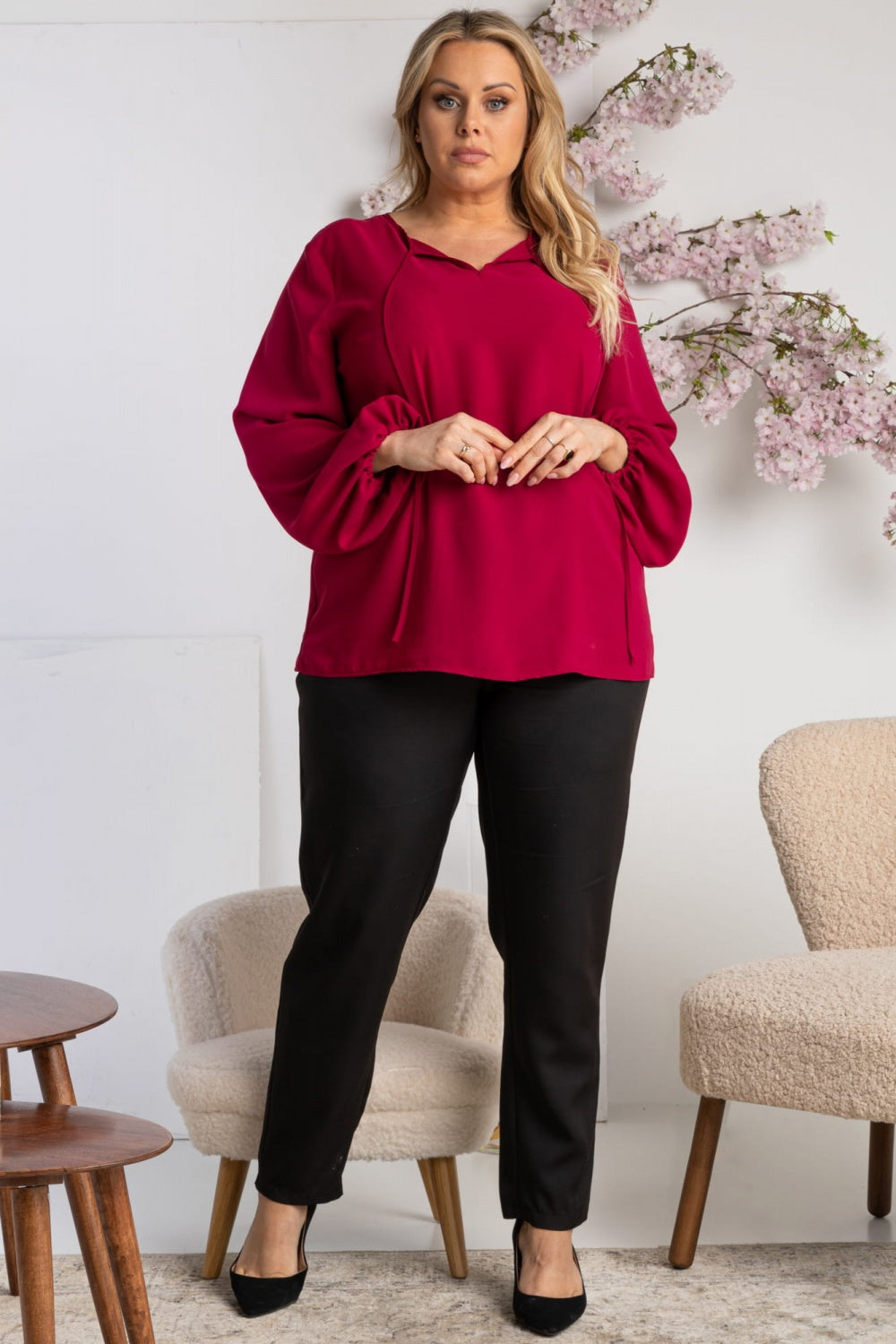 Plus size blouse model 169689 Elsy Style Plus Size Shirts, Blouses, Tunics