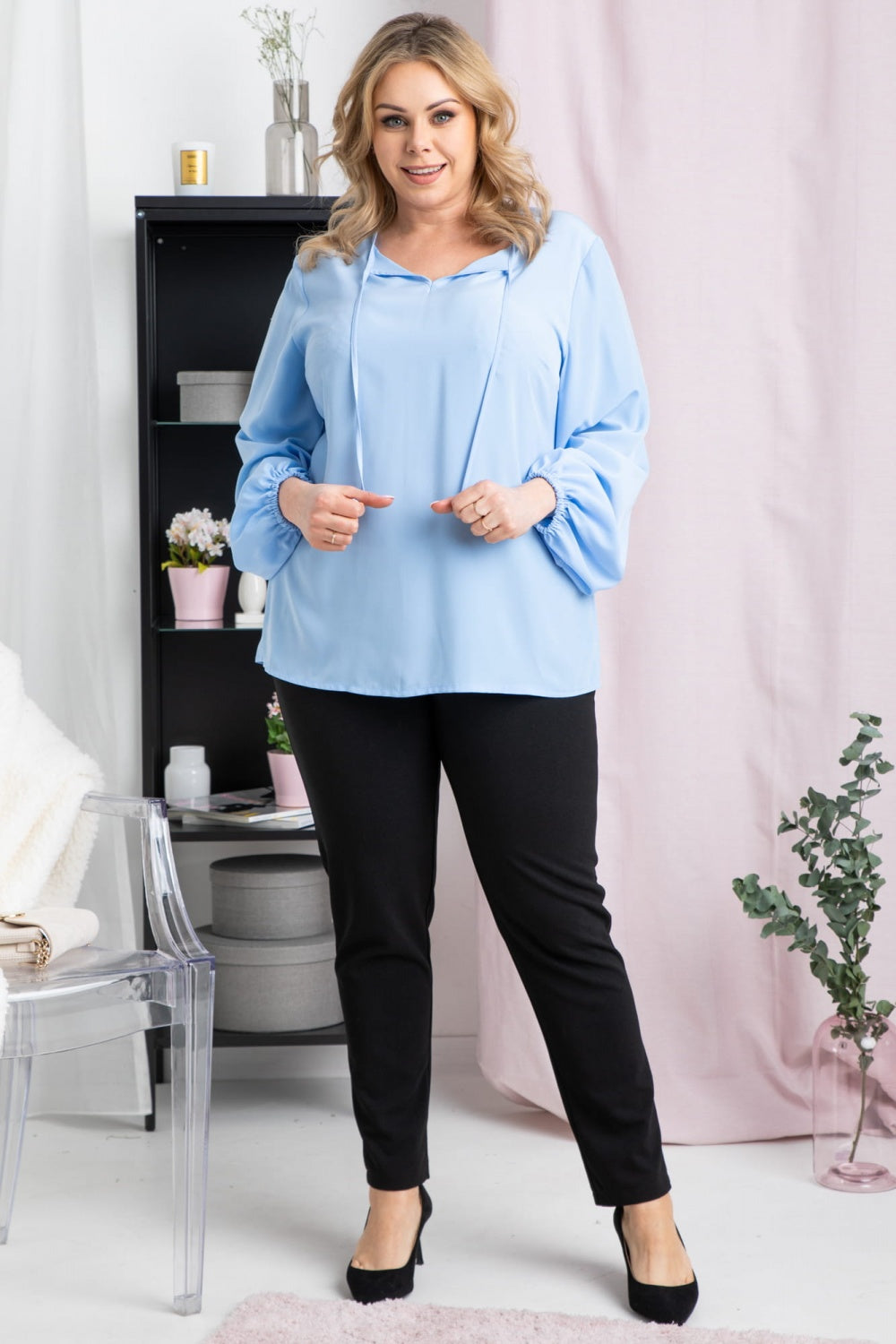 Plus size blouse model 169691 Elsy Style Plus Size Shirts, Blouses, Tunics