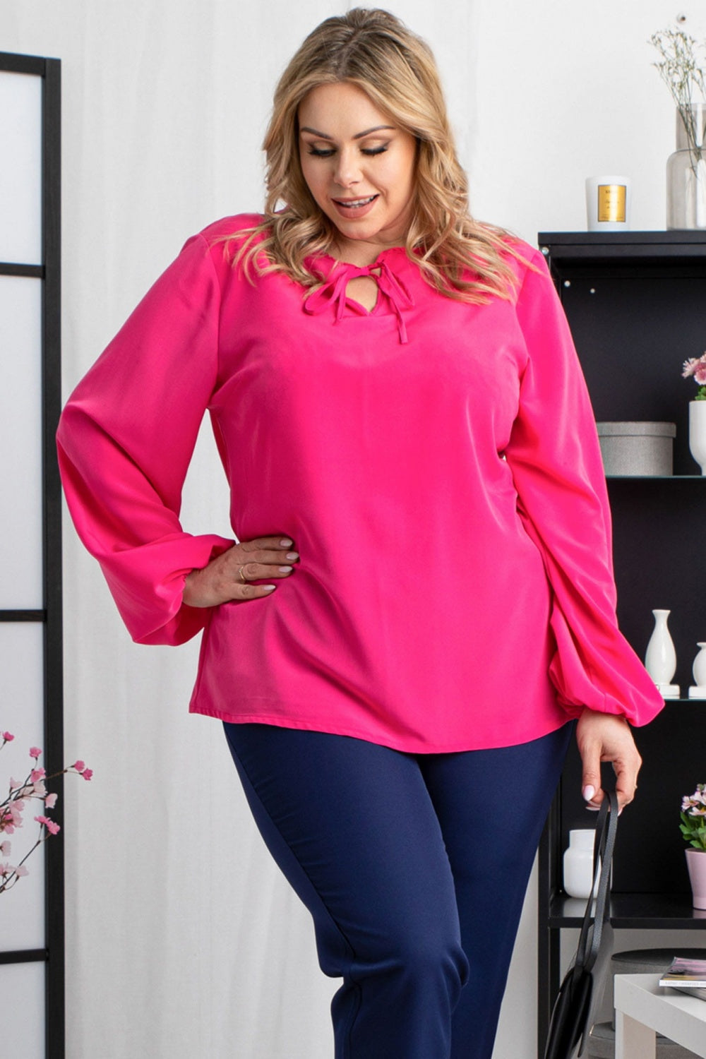 Plus size blouse model 169692 Elsy Style Plus Size Shirts, Blouses, Tunics