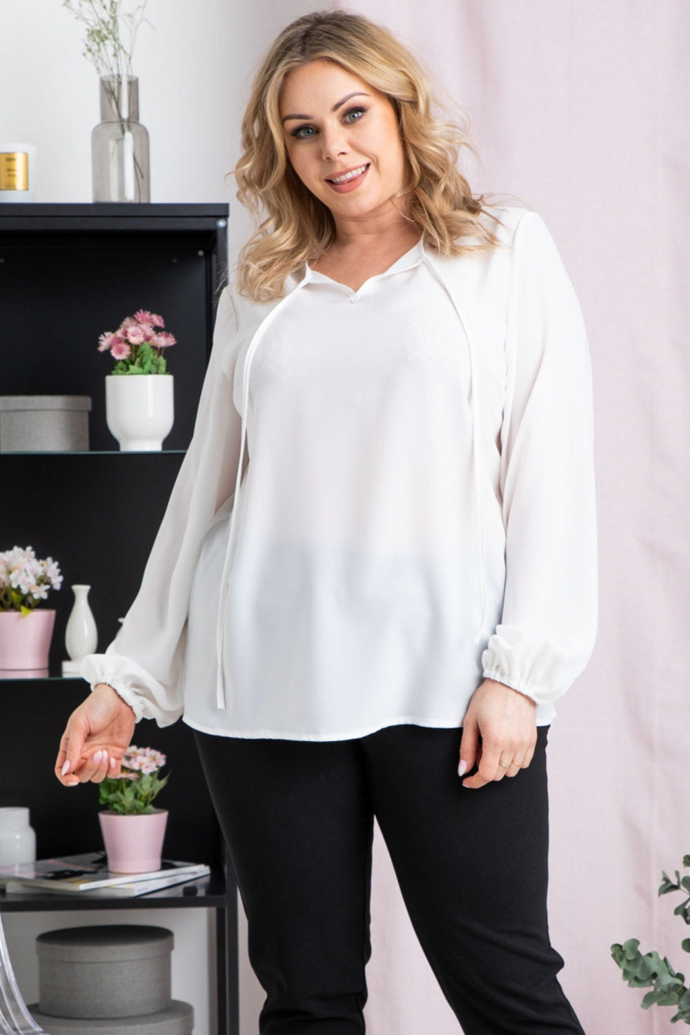 Plus size blouse model 169693 Elsy Style Plus Size Shirts, Blouses, Tunics