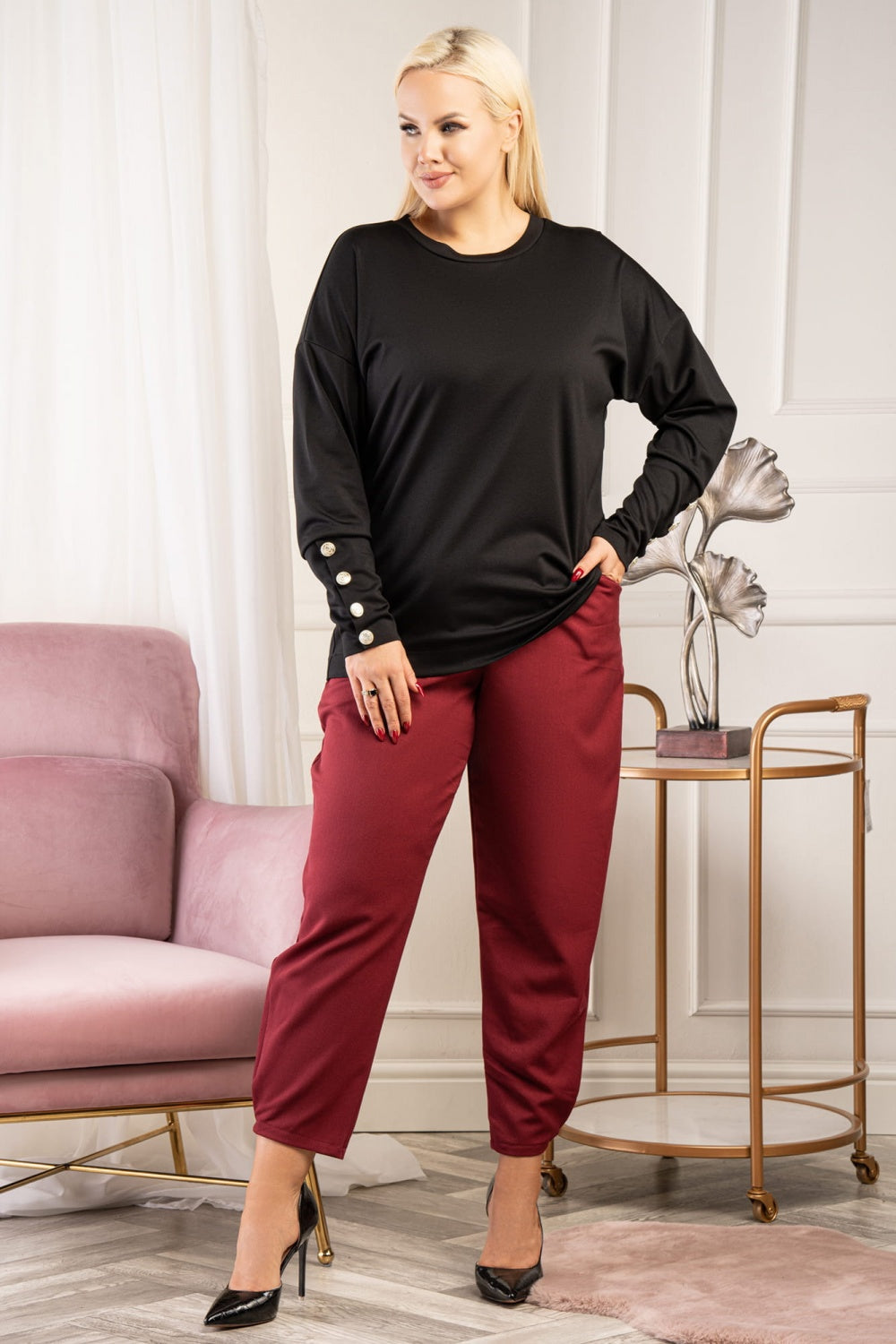 Plus size blouse model 176844 Elsy Style Plus Size Shirts, Blouses, Tunics