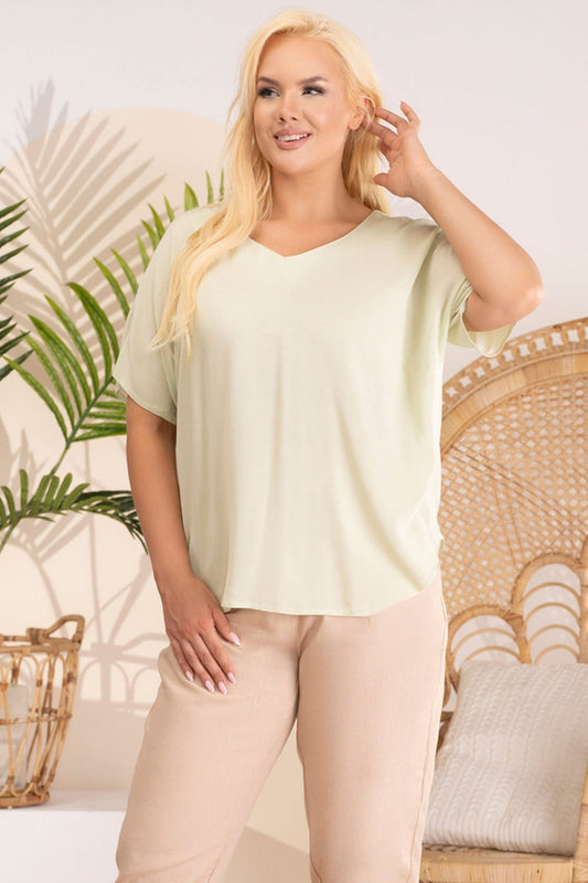 Plus size blouse model 182193 Elsy Style Plus Size Shirts, Blouses, Tunics