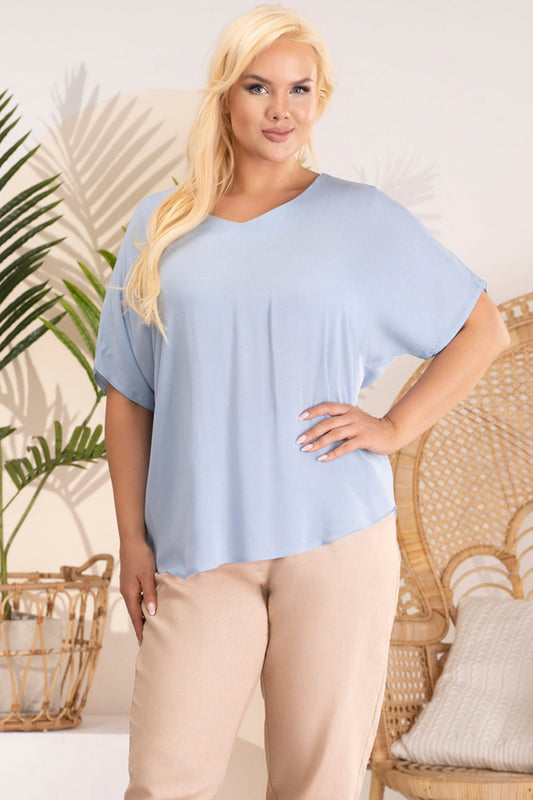 Plus size blouse model 182195 Elsy Style Plus Size Shirts, Blouses, Tunics