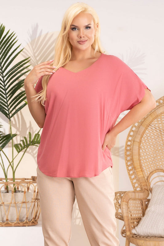 Plus size blouse model 182197 Elsy Style Plus Size Shirts, Blouses, Tunics