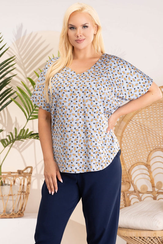 Plus size blouse model 182199 Elsy Style Plus Size Shirts, Blouses, Tunics