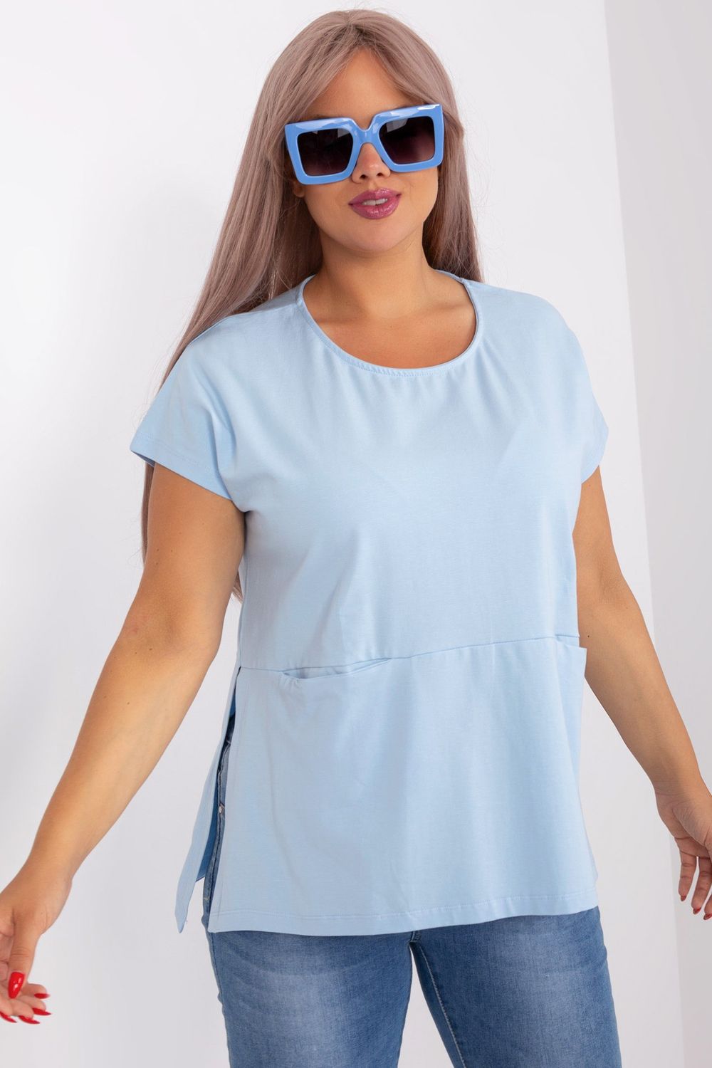 Plus size blouse model 182733 Elsy Style Plus Size Shirts, Blouses, Tunics