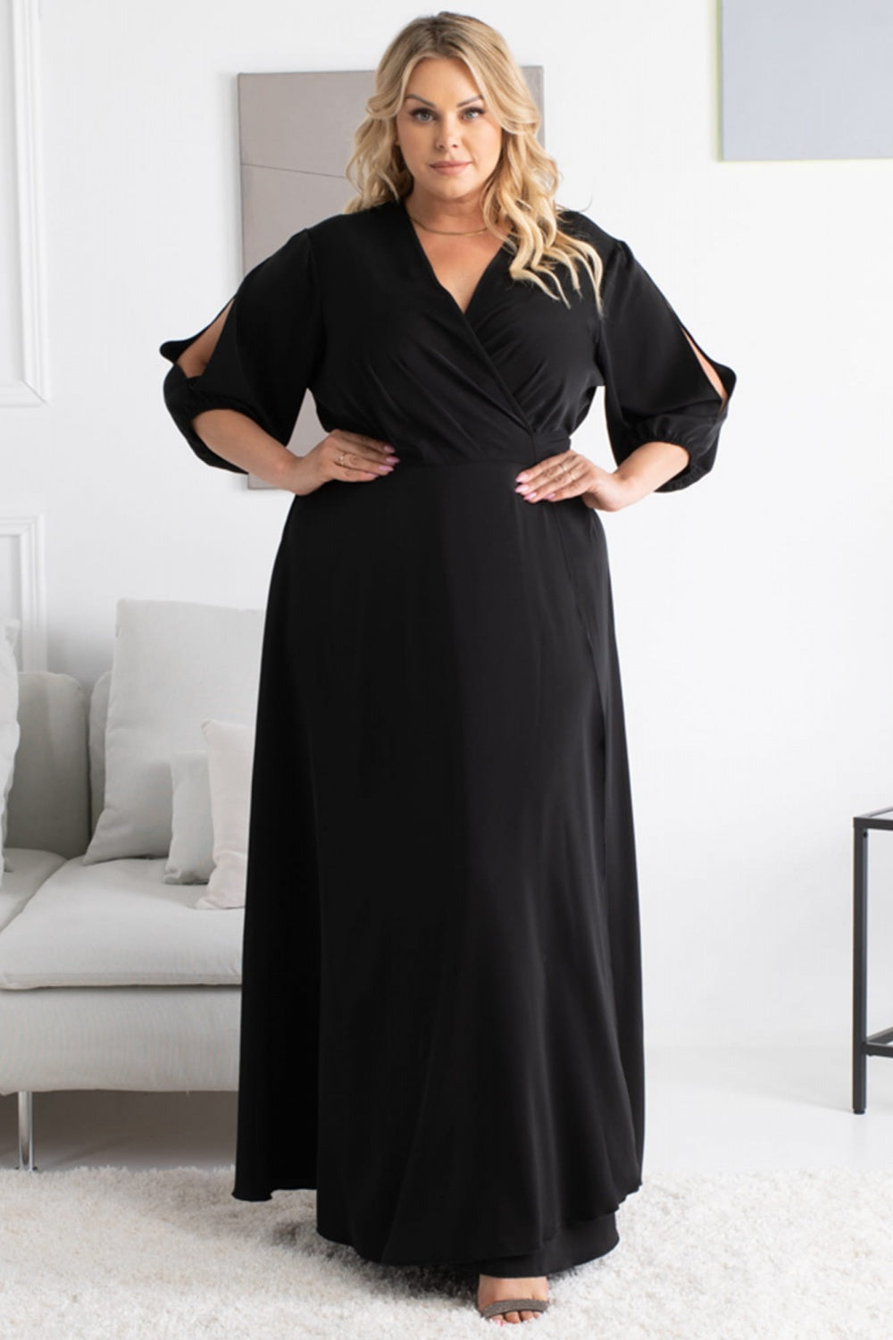 Plus size dress model 168943 Elsy Style Plus size dresses