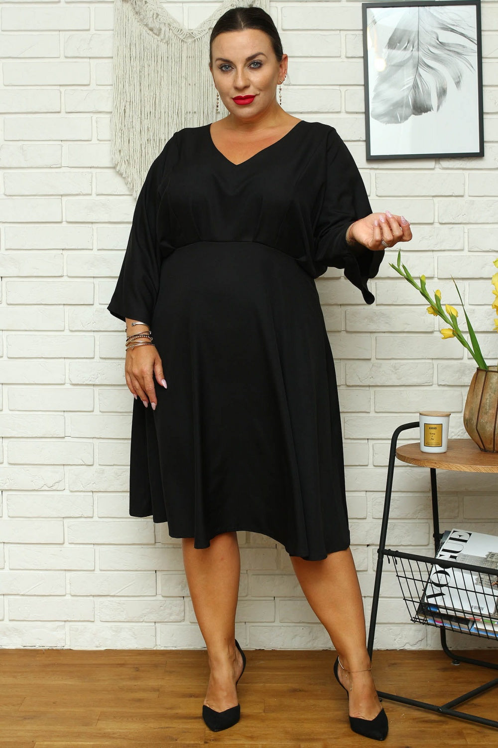 Plus size dress model 168959 Elsy Style Plus size dresses