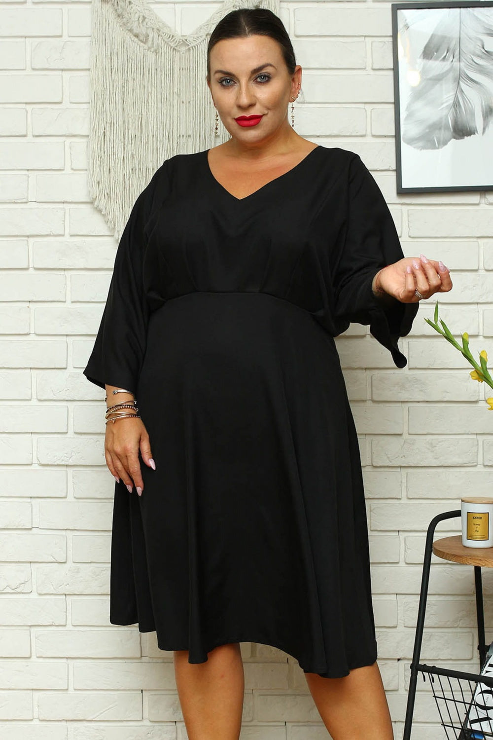 Plus size dress model 168959 Elsy Style Plus size dresses