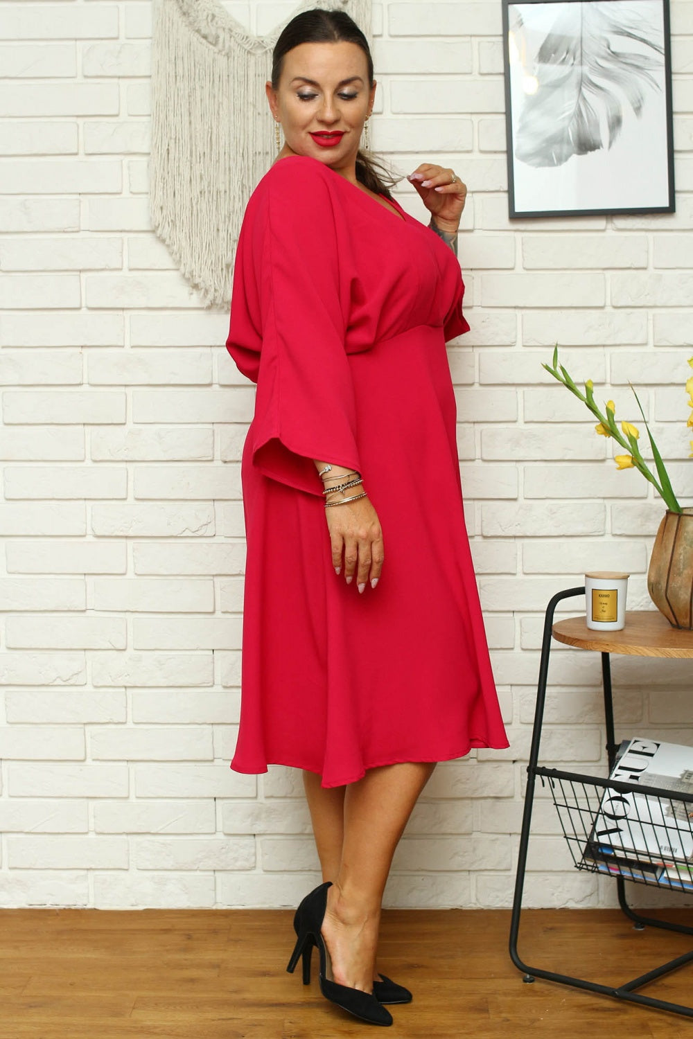 Plus size dress model 168961 Elsy Style Plus size dresses