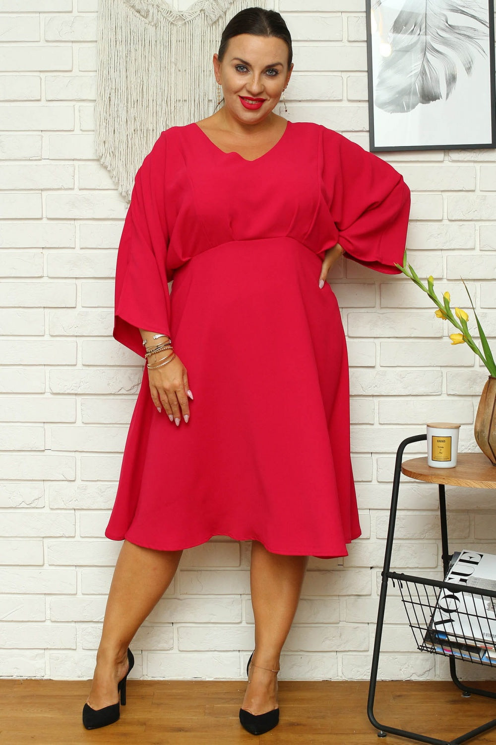 Plus size dress model 168961 Elsy Style Plus size dresses