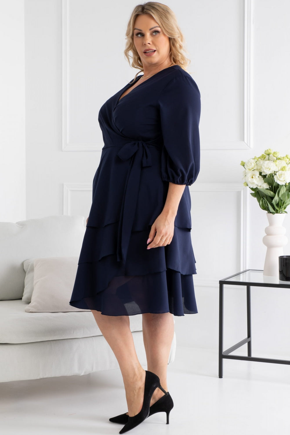 Plus size dress model 168966 Elsy Style Plus size dresses