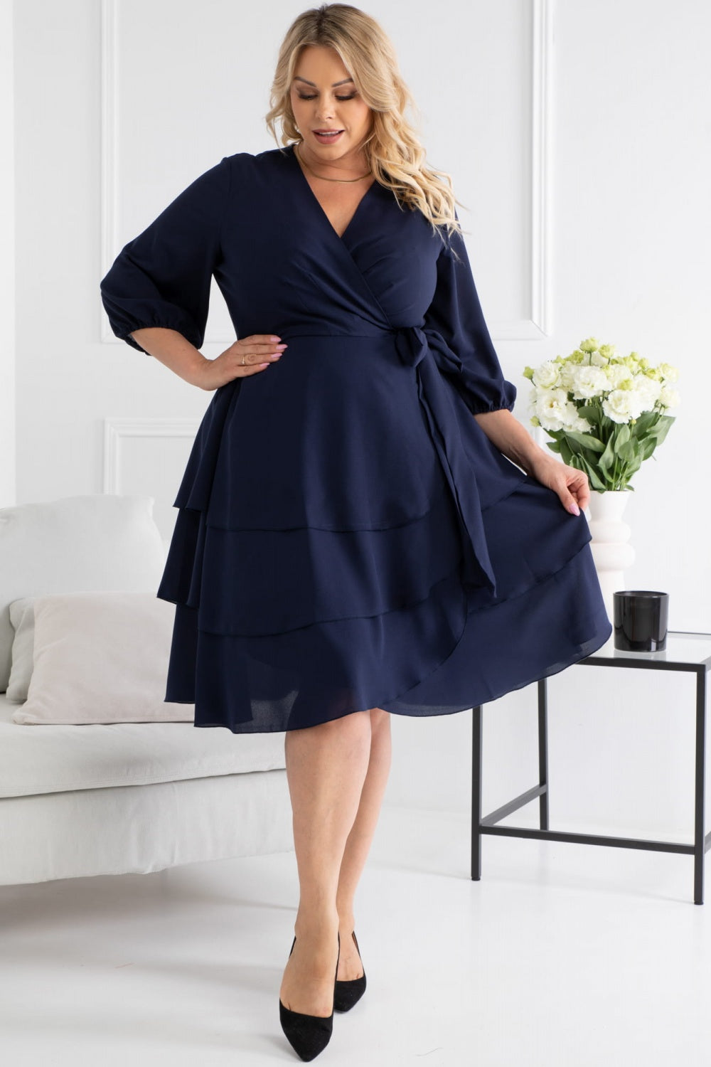 Plus size dress model 168966 Elsy Style Plus size dresses