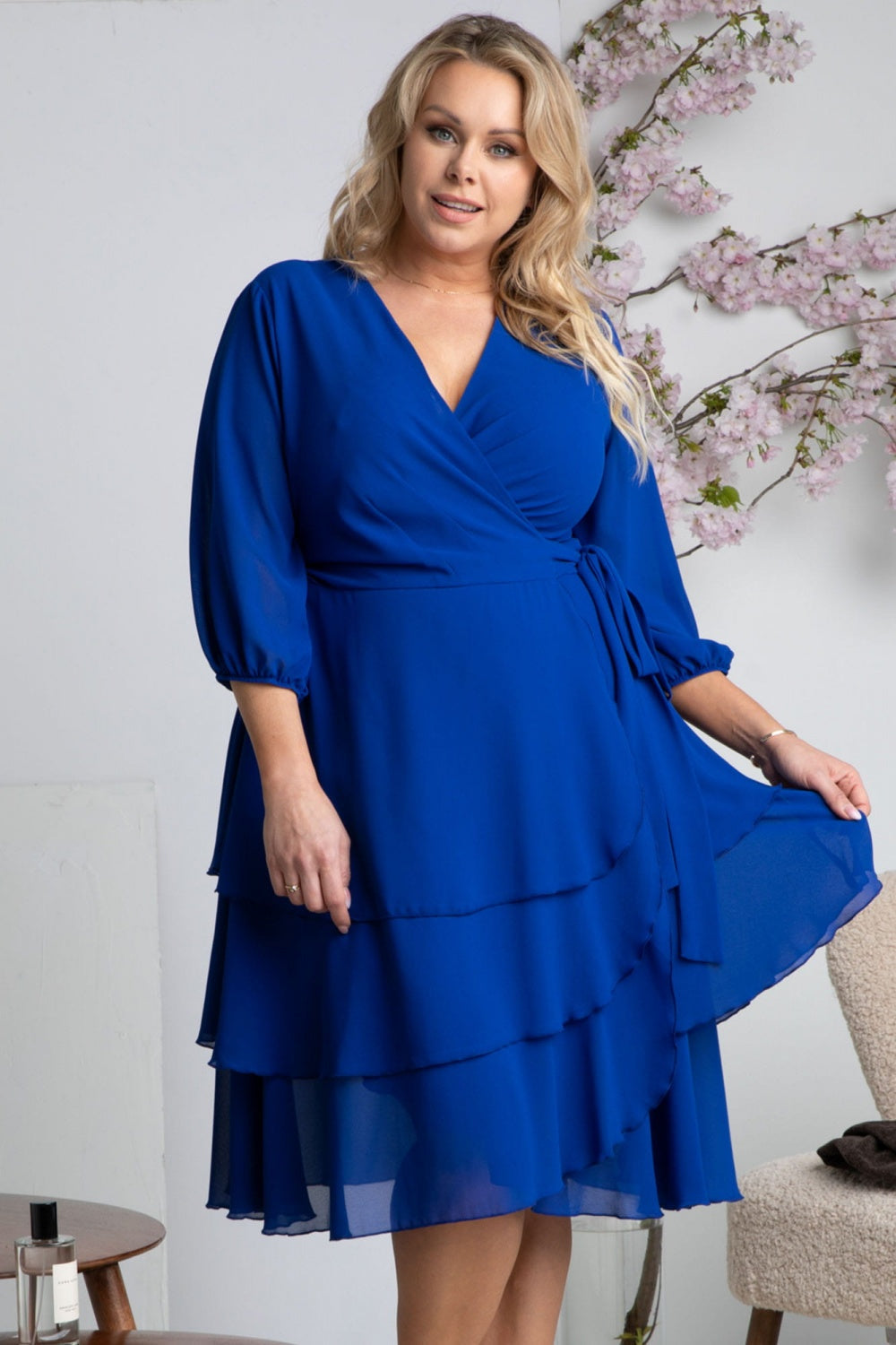 Plus size dress model 168967 Elsy Style Plus size dresses