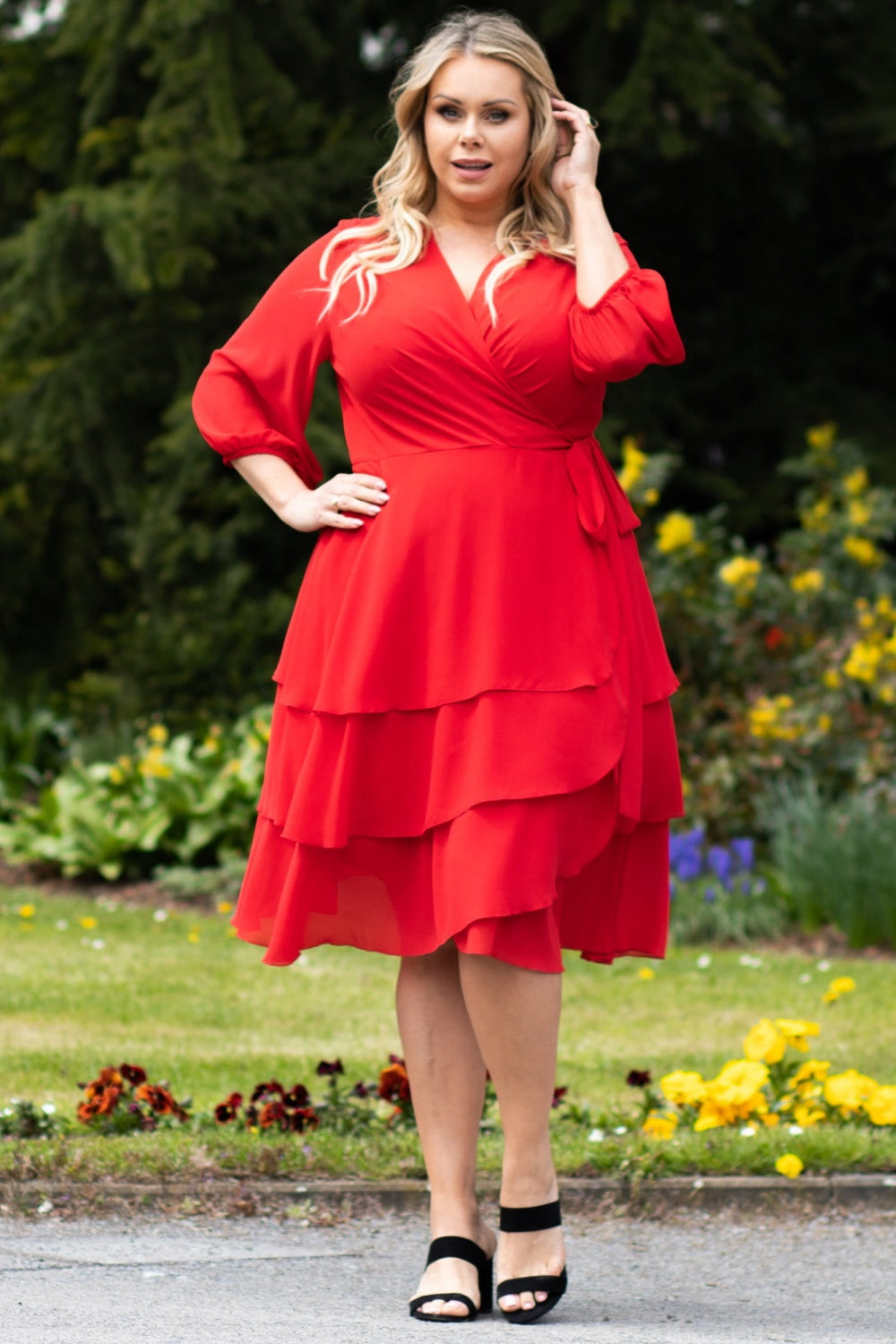 Plus size dress model 168968 Elsy Style Plus size dresses