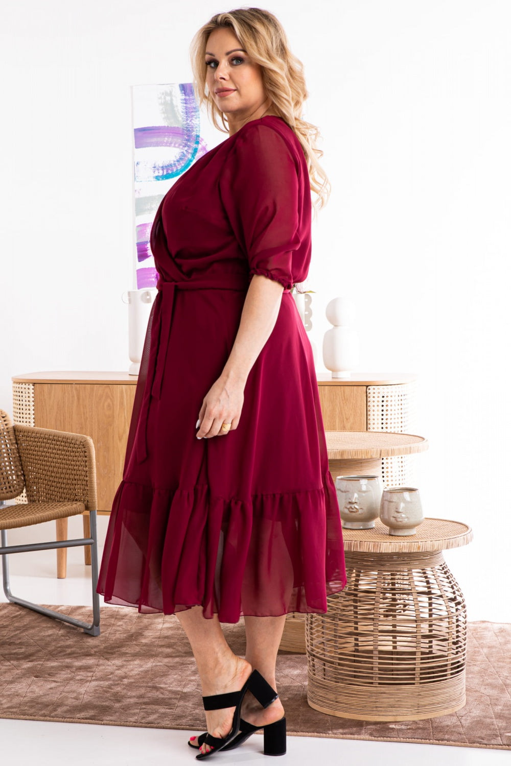 Plus size dress model 168977 Elsy Style Plus size dresses