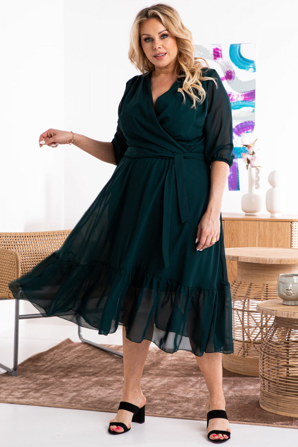 Plus size dress model 168978 Elsy Style Plus size dresses