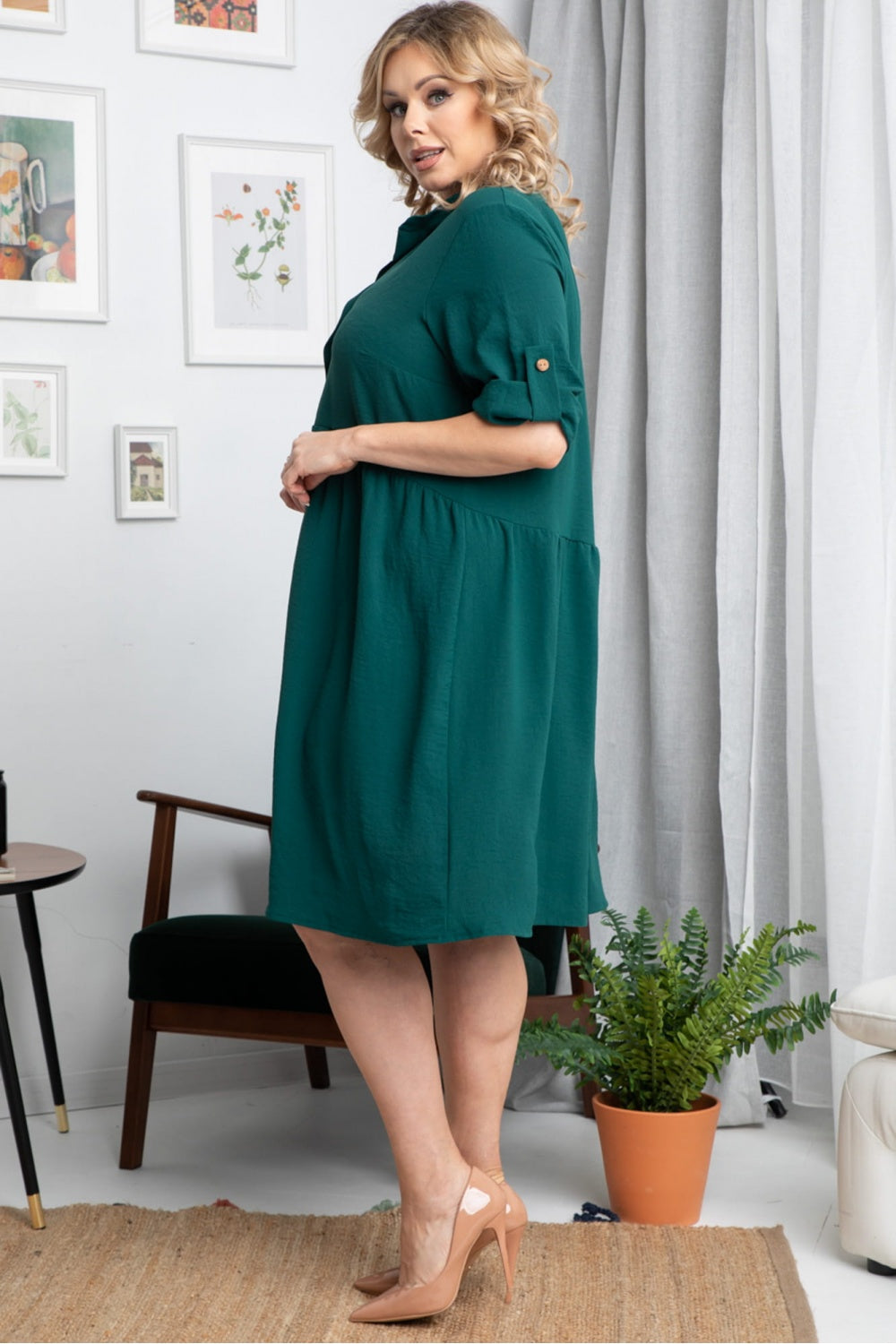 Plus size dress model 169058 Elsy Style Plus size dresses