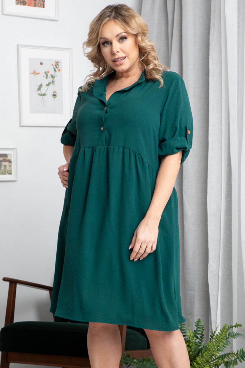 Plus size dress model 169058 Elsy Style Plus size dresses