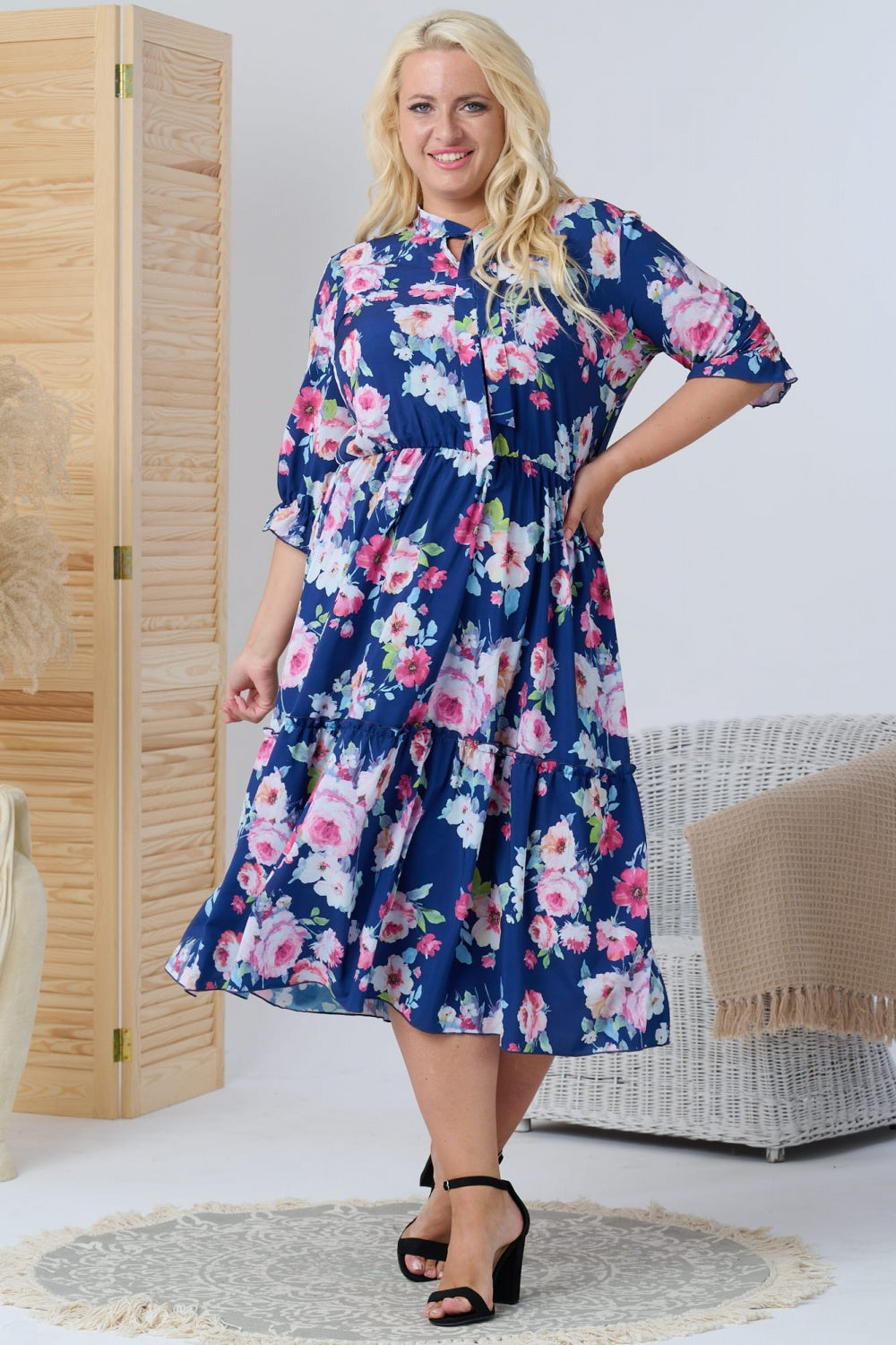 Plus size dress model 169064 Elsy Style Plus size dresses