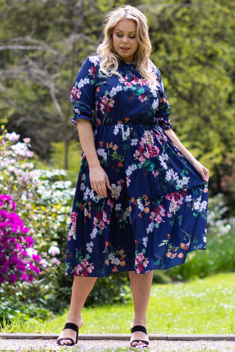 Plus size dress model 169067 Elsy Style Plus size dresses