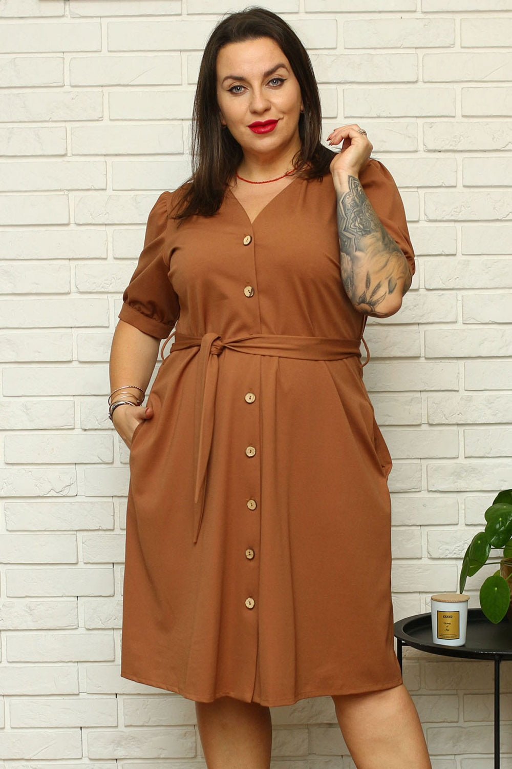 Plus size dress model 169676 Elsy Style Plus size dresses