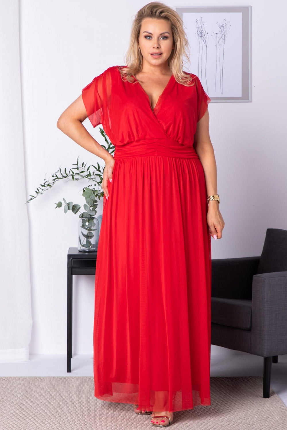 Plus size dress model 175249 Elsy Style Plus size dresses