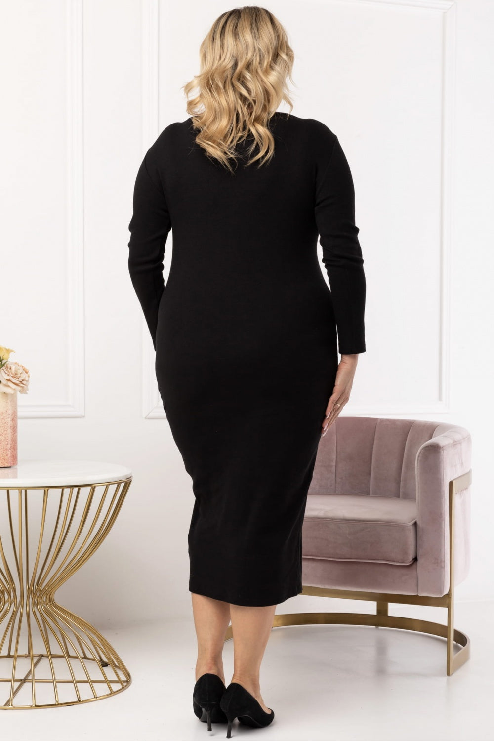 Plus size dress model 176531 Elsy Style Plus size dresses