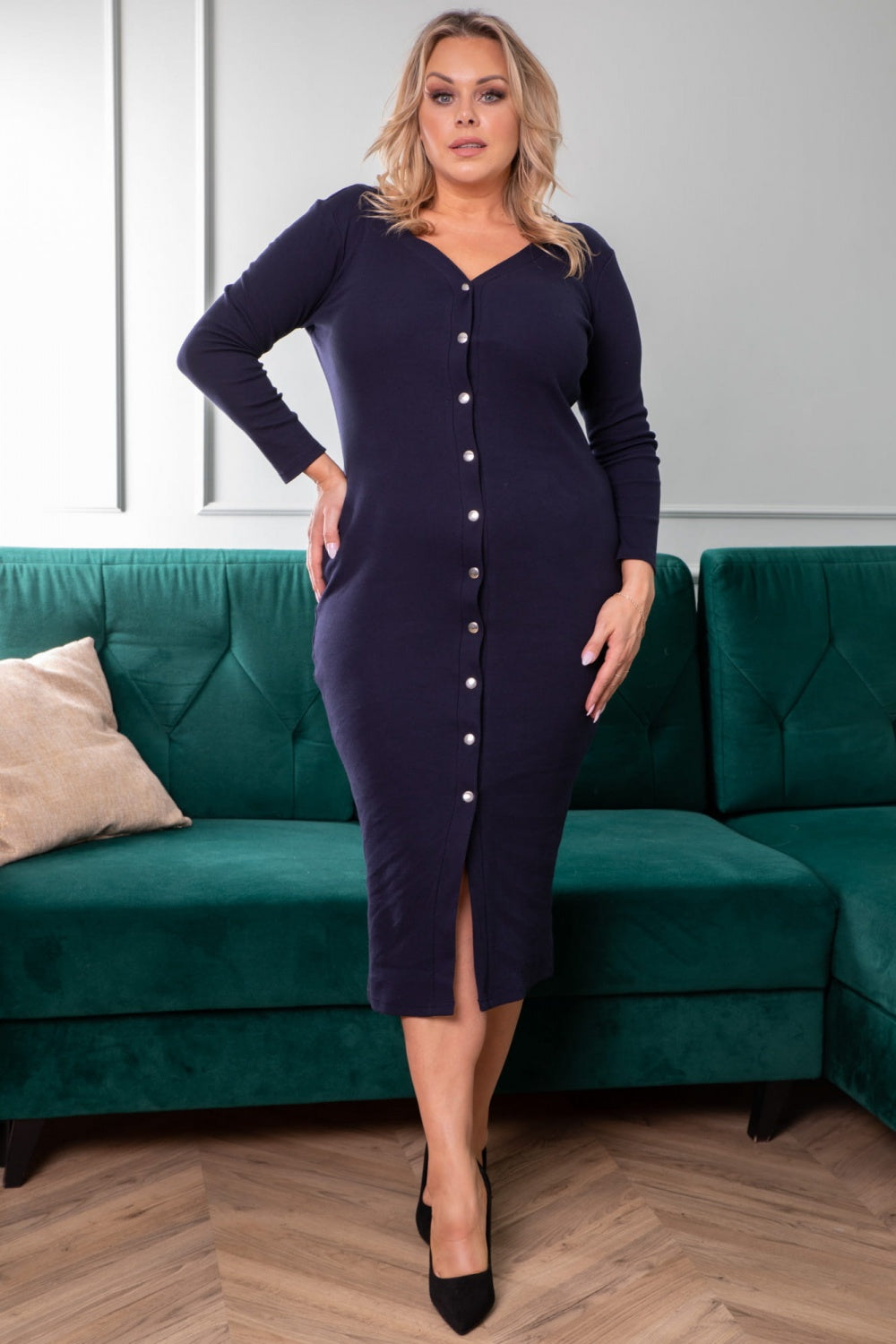 Plus size dress model 176534 Elsy Style Plus size dresses