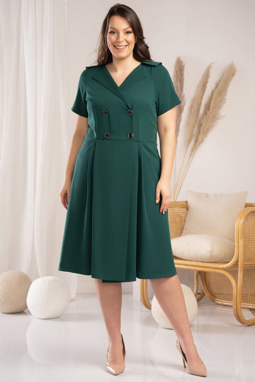 Plus size dress model 176575 Elsy Style Plus size dresses