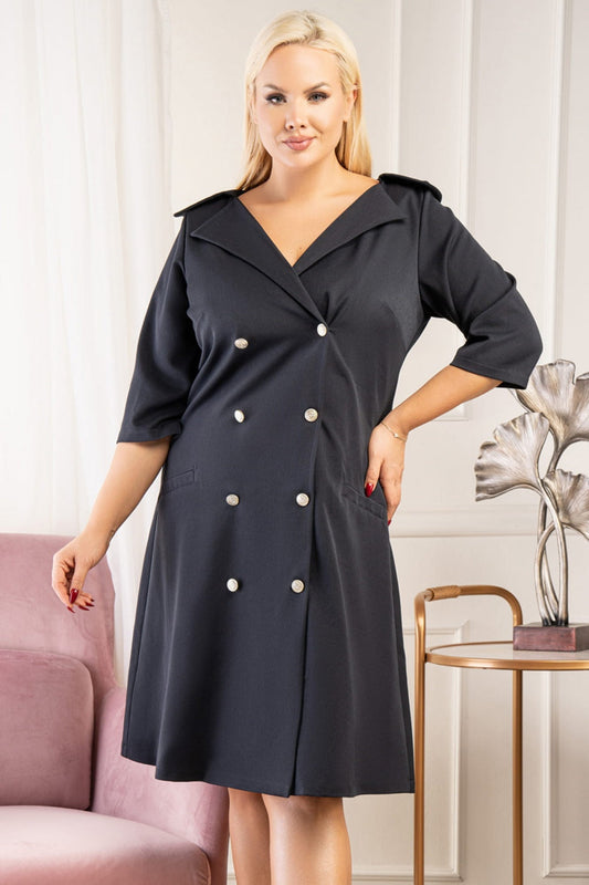 Plus size dress model 176839 Elsy Style Plus size dresses