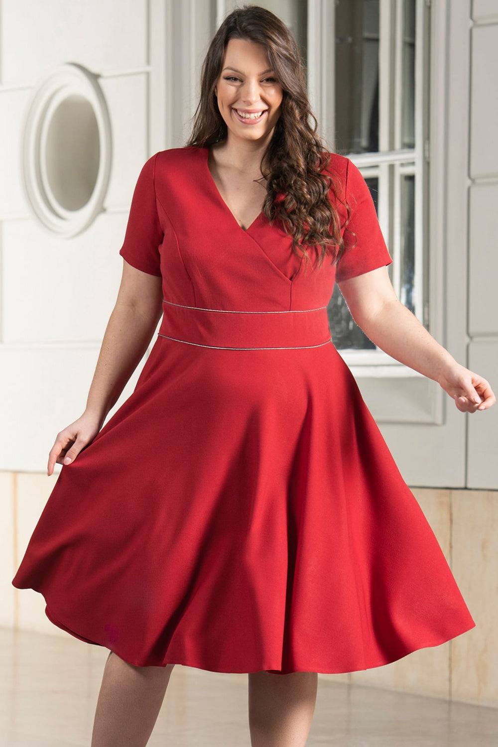 Plus size dress model 178555 Elsy Style Plus size dresses