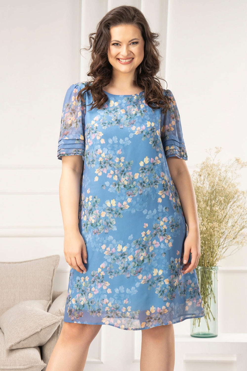 Plus size dress model 180445 Elsy Style Plus size dresses