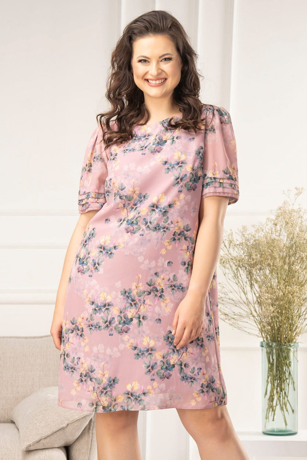 Plus size dress model 180446 Elsy Style Plus size dresses