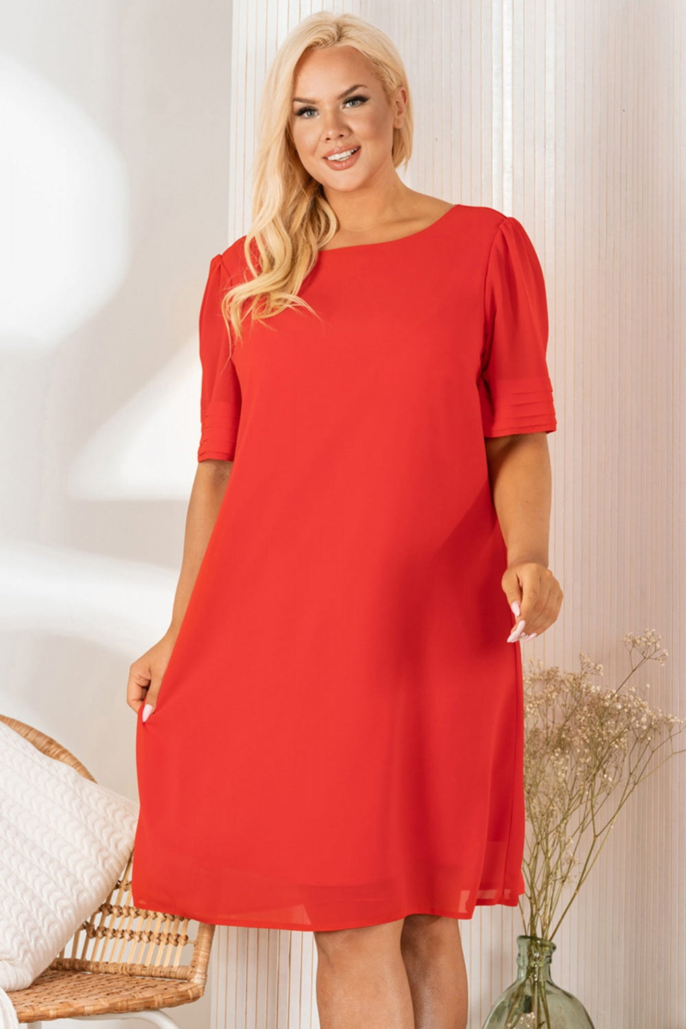 Plus size dress model 180451 Elsy Style Plus size dresses