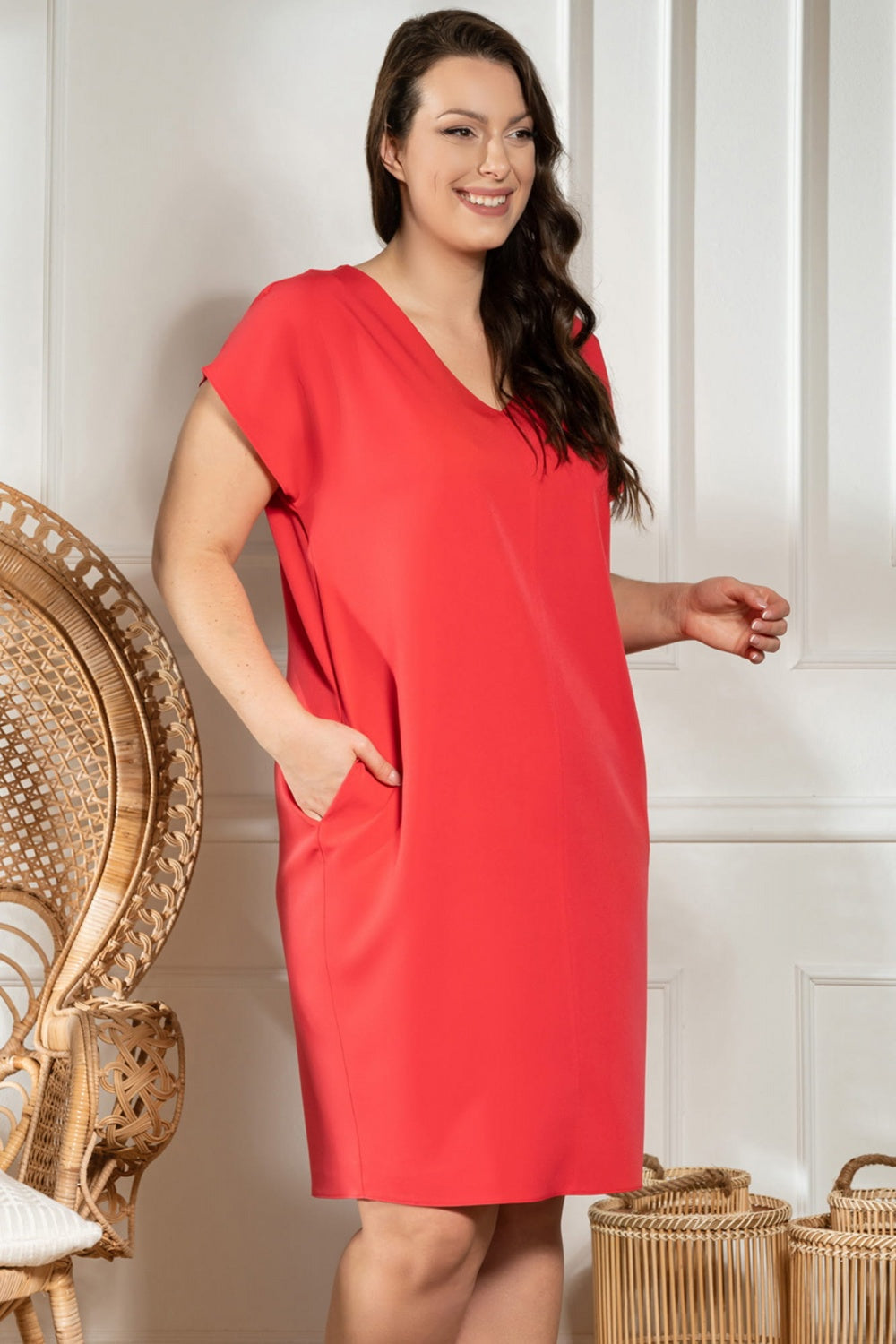 Plus size dress model 182163 Elsy Style Plus size dresses