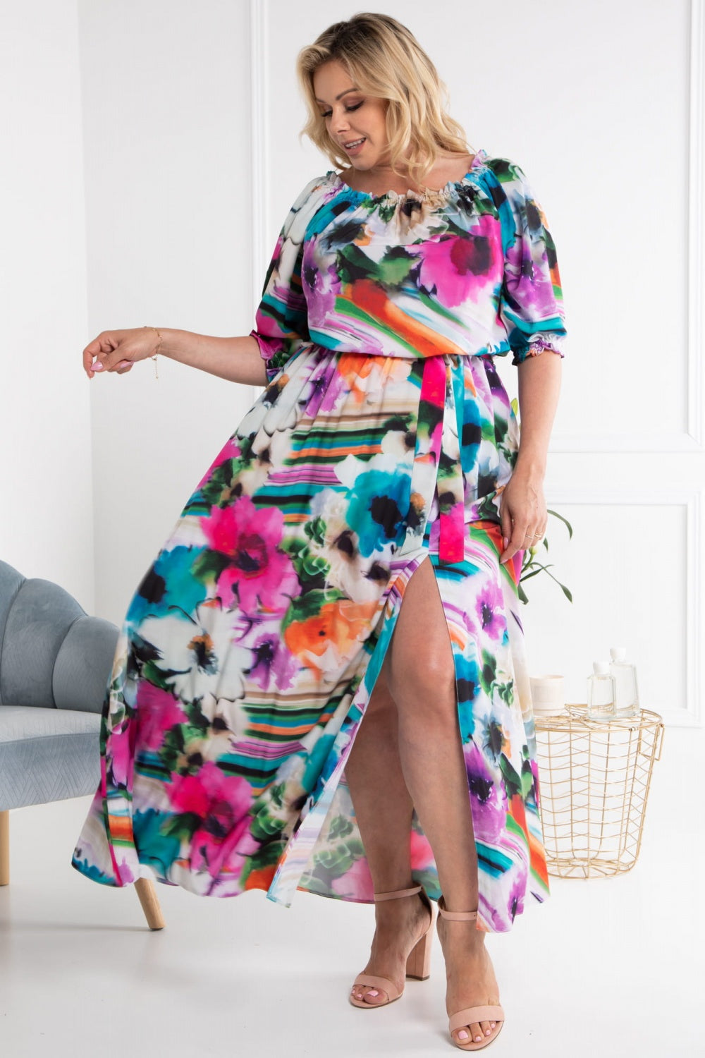 Plus size dress model 182176 Elsy Style Plus size dresses