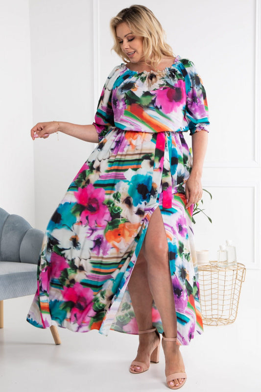 Plus size dress model 182176 Elsy Style Plus size dresses