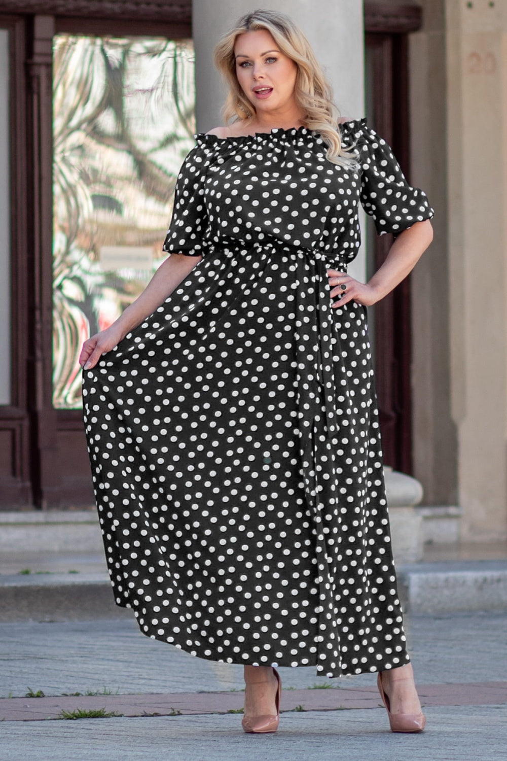 Plus size dress model 182177 Elsy Style Plus size dresses