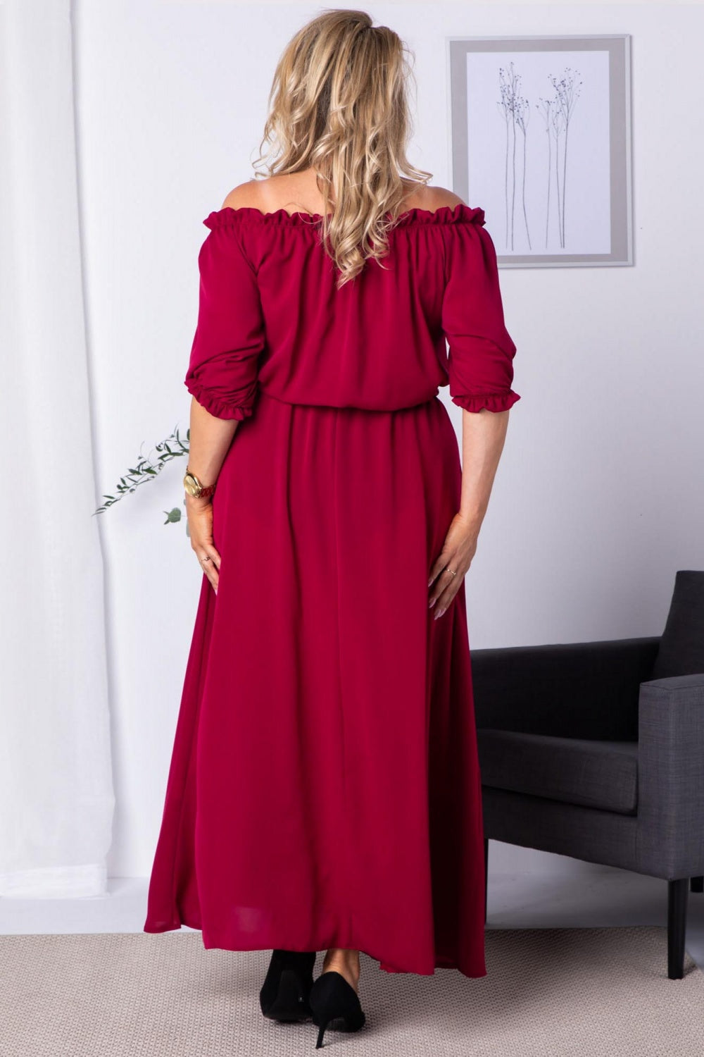 Plus size dress model 182179 Elsy Style Plus size dresses