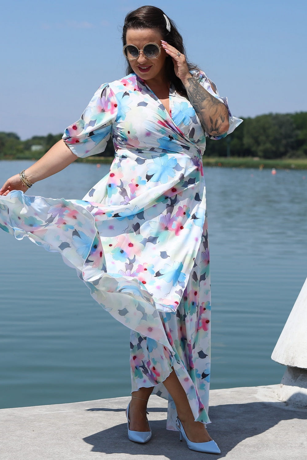 Plus size dress model 182183 Elsy Style Plus size dresses